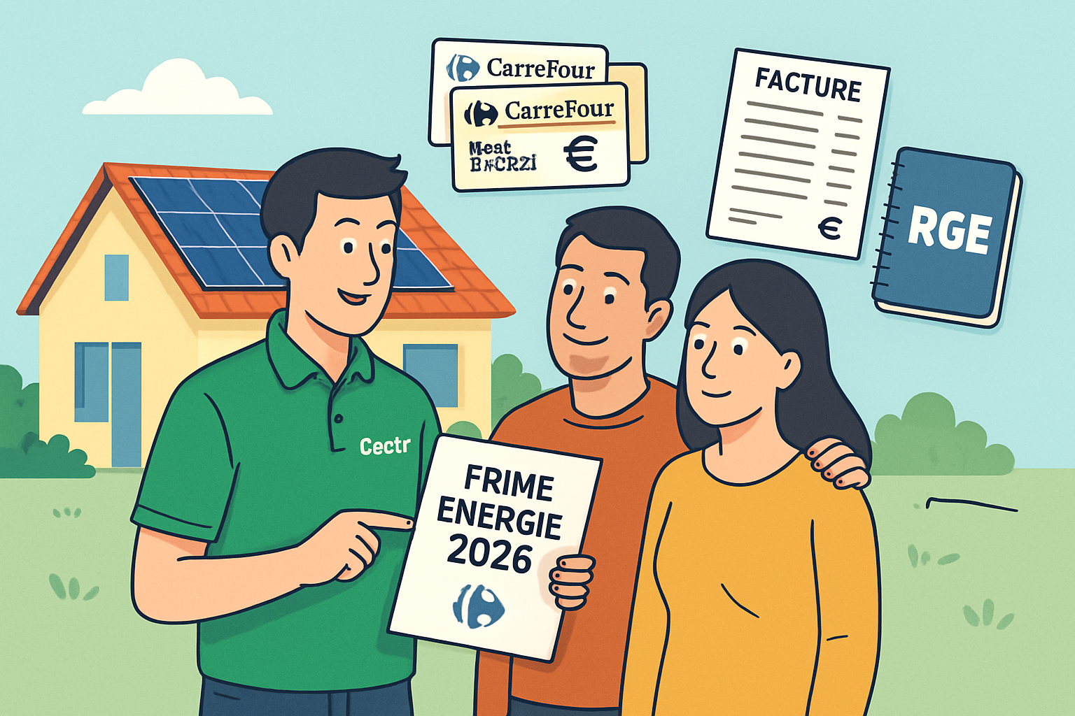 découvrez tout sur la prime énergie carrefour 2026 : montants, conditions d'obtention et modalités de versement pour optimiser vos économies d'énergie.