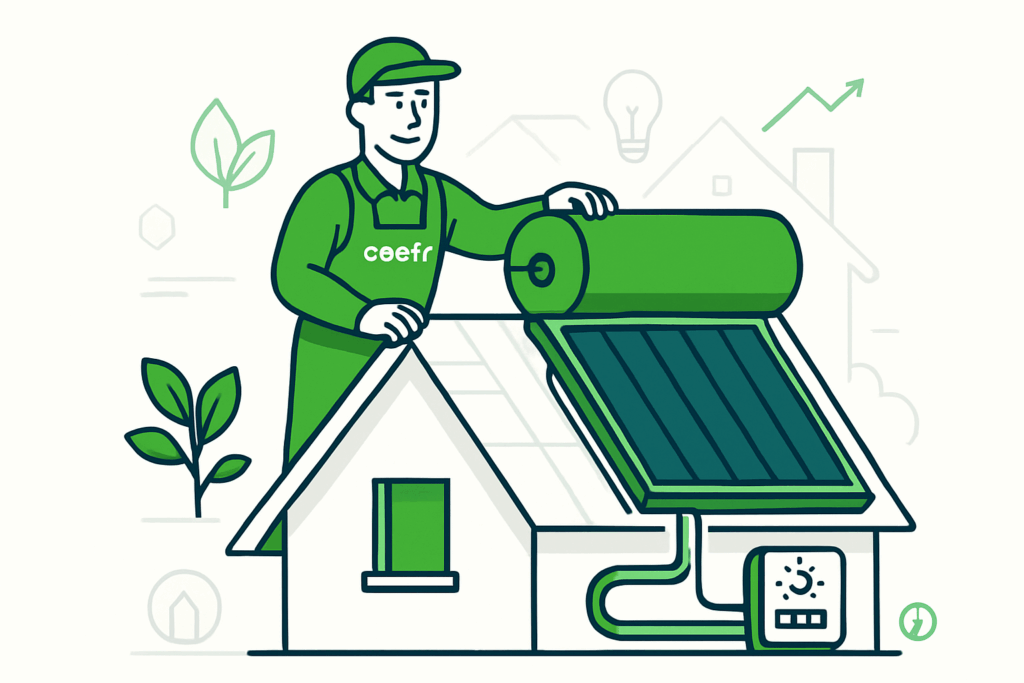 découvrez notre guide d'installation facile pour chauffe-eau solaire et profitez d'une eau chaude écologique et économique chez vous.