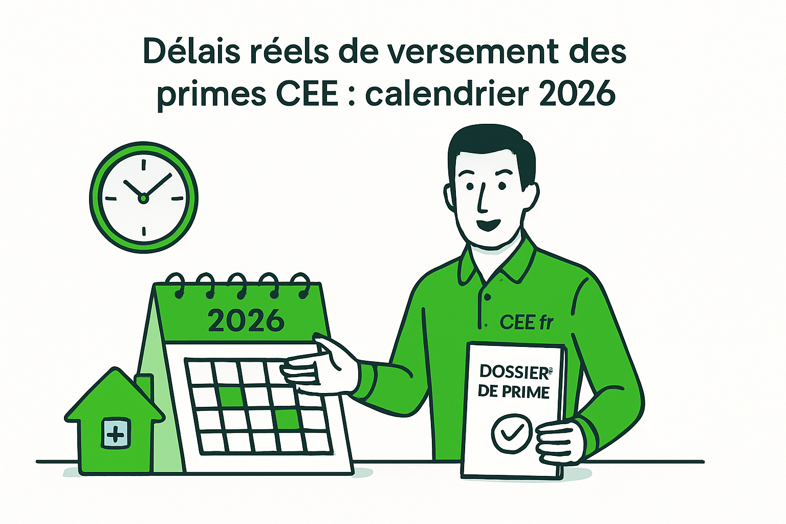 découvrez le calendrier 2026 des délais réels de versement des primes cee pour mieux planifier vos projets et optimiser vos démarches d'économies d'énergie.
