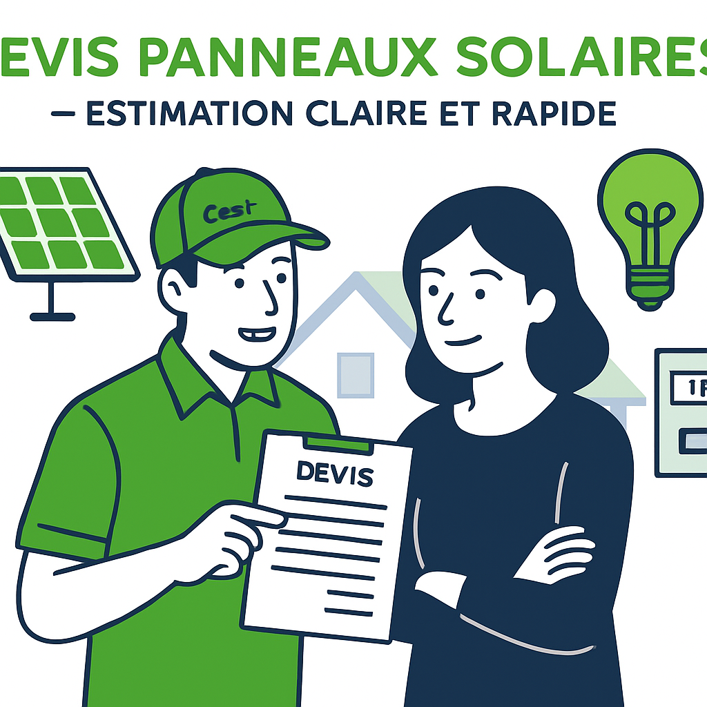 découvrez comment obtenir rapidement un devis pour vos panneaux solaires et profitez d'une installation efficace et économique. suivez nos conseils simples pour gagner du temps et faire le bon choix.