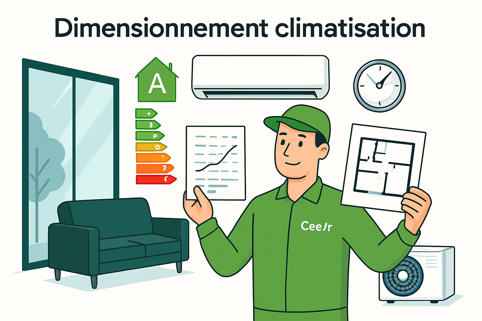 découvrez notre guide complet pour le dimensionnement de votre climatisation et apprenez à bien choisir l'appareil adapté à vos besoins pour un confort optimal toute l'année.
