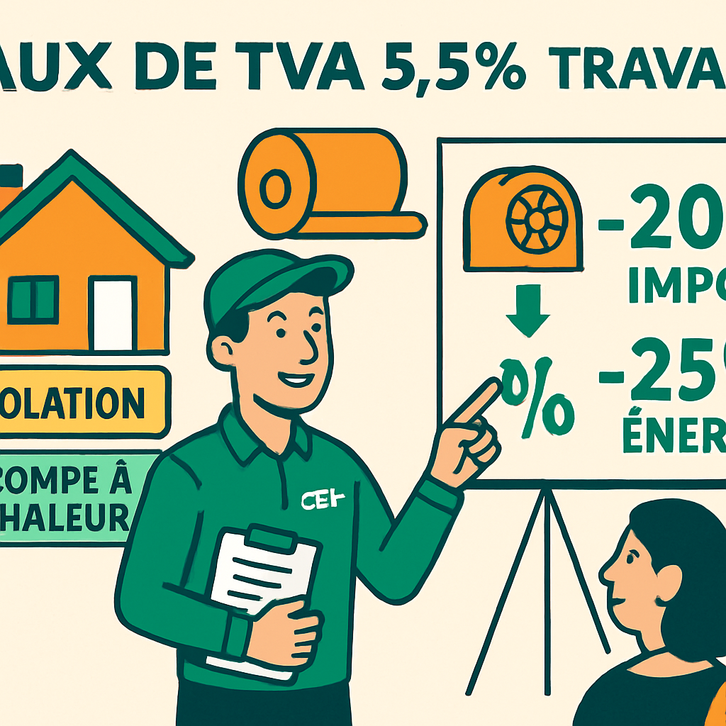 découvrez les nouveautés du taux de tva à 5,5 % pour les travaux en 2026 et comment cela impacte vos projets de rénovation et construction.