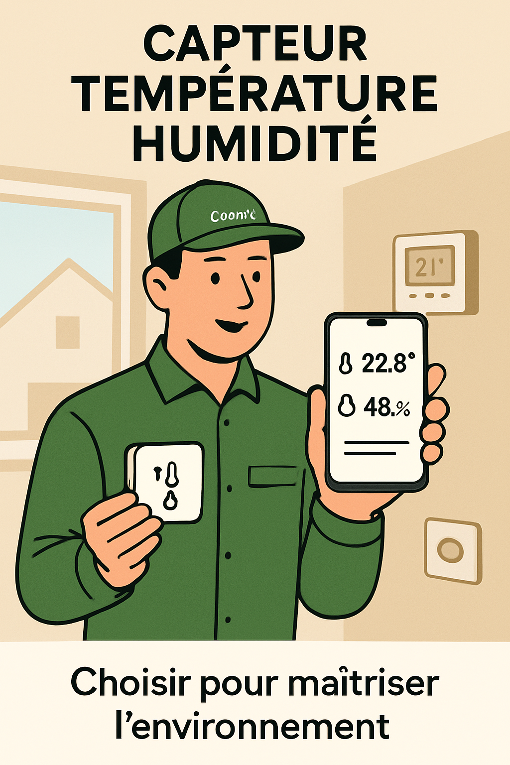 découvrez comment choisir le capteur température humidité idéal pour vos besoins. guide complet pour sélectionner un appareil fiable et précis.