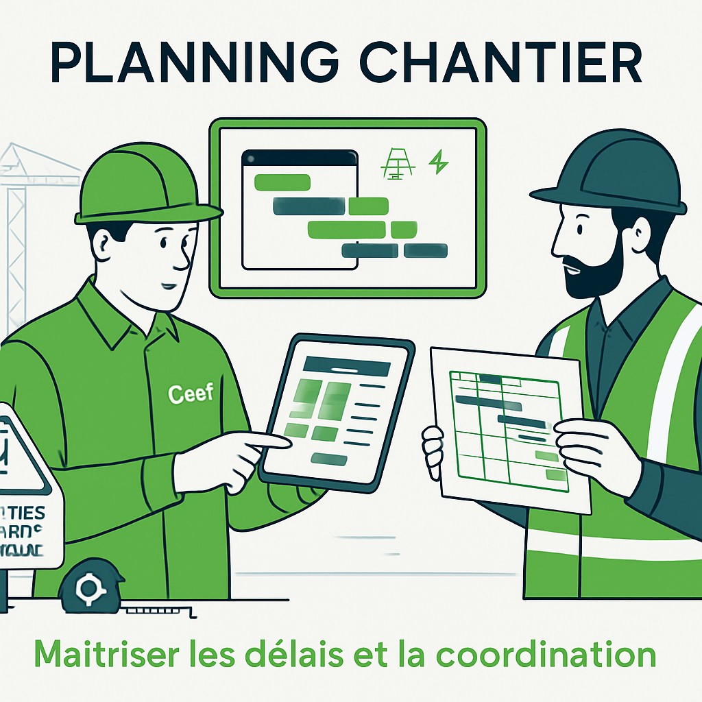 découvrez les étapes clés pour réussir votre planning chantier et assurer le bon déroulement de vos travaux, de la préparation à la finalisation.