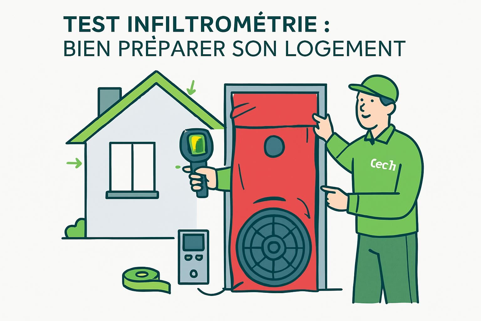 découvrez comment bien préparer votre logement pour un test d'infiltrométrie afin d'évaluer son étanchéité à l'air et améliorer son efficacité énergétique.