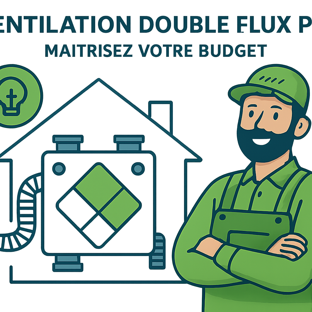 découvrez le coût moyen d'une ventilation double flux en 2026 et préparez votre budget grâce à notre guide complet sur les prix, les aides financières et les économies d'énergie.