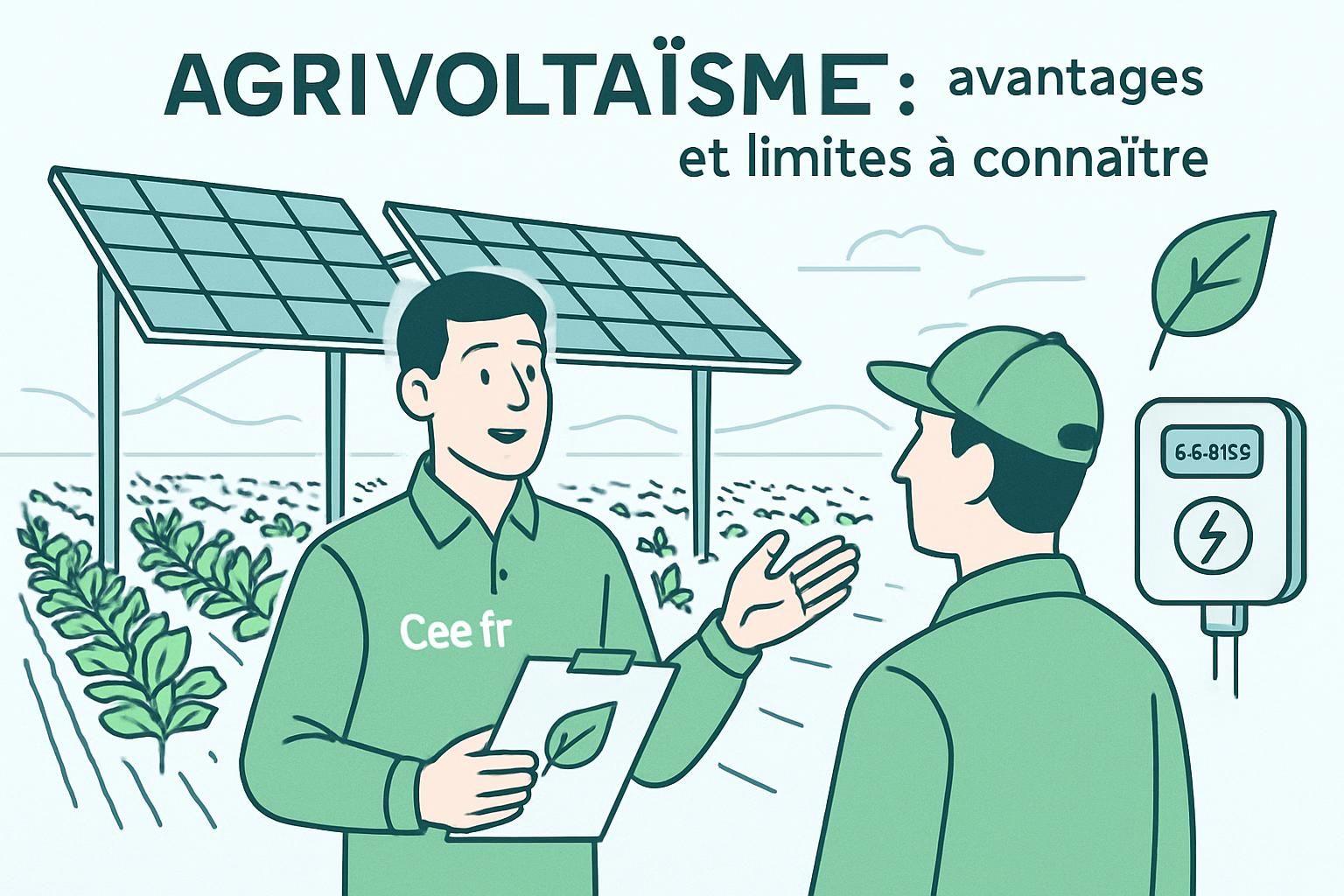 découvrez les avantages et les limites de l'agrivoltaïsme, une solution innovante combinant agriculture et production d'énergie solaire pour un développement durable.