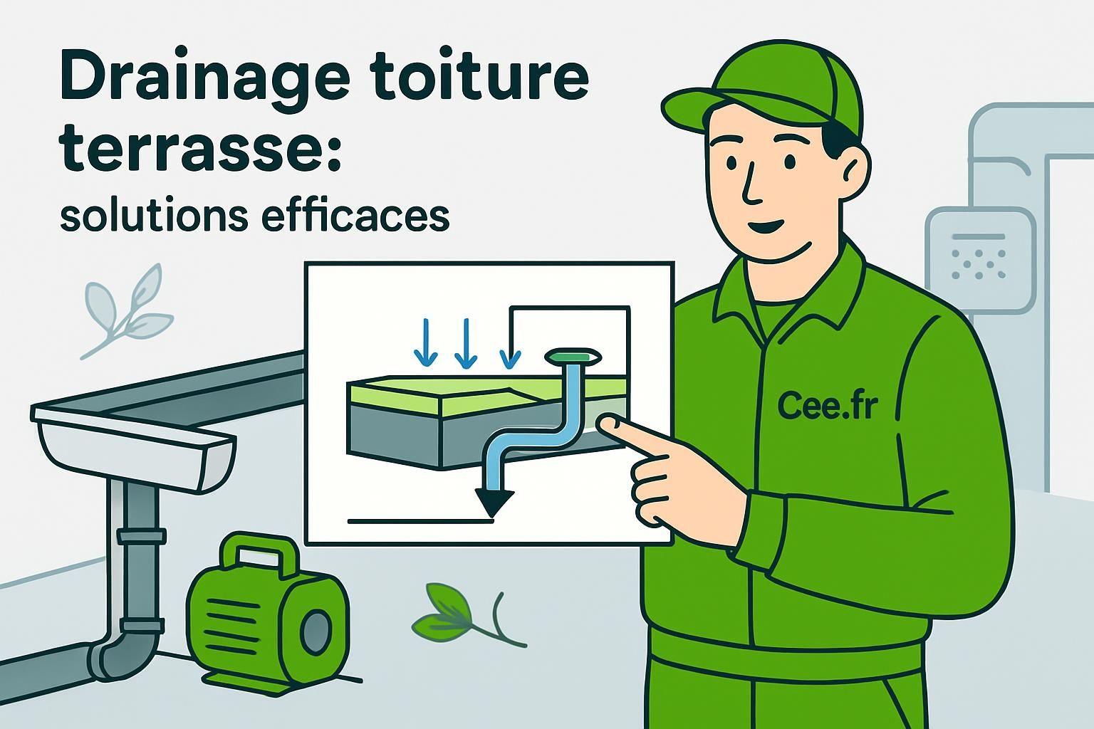 découvrez des solutions efficaces pour le drainage de votre toiture terrasse afin de prévenir les infiltrations d'eau et assurer la durabilité de votre habitation.