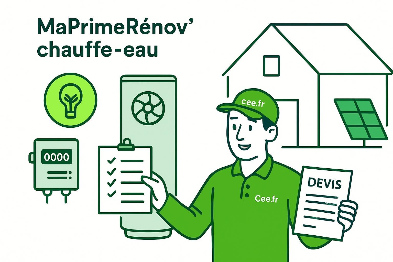 découvrez les conditions d'éligibilité et le montant de maprimerénov pour le remplacement ou l'installation de votre chauffe-eau en 2026.