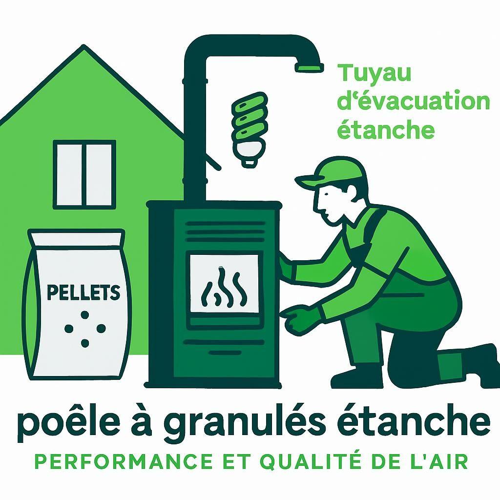 découvrez le fonctionnement et les avantages du poêle à granulés étanche, une solution de chauffage économique, écologique et performante pour votre maison.