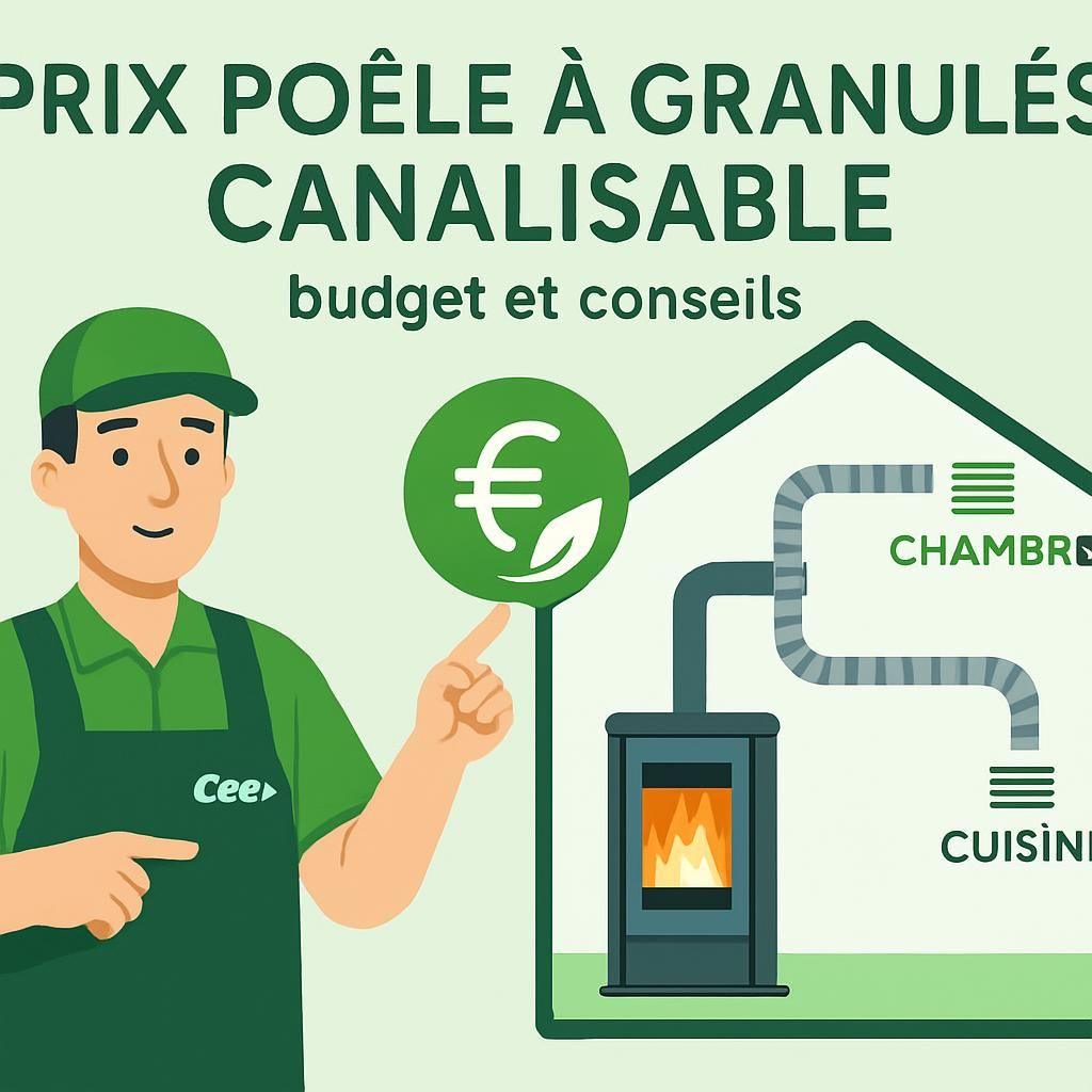 découvrez le prix d'un poêle à granulés canalisable, les éléments à prendre en compte pour votre budget et nos conseils pour bien choisir et installer votre chauffage performant et économique.