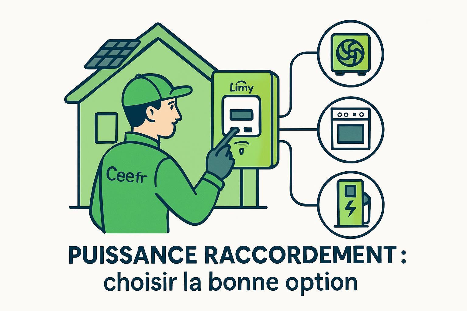 découvrez comment choisir la puissance de raccordement adaptée à vos besoins pour optimiser votre installation électrique et éviter les surcoûts.