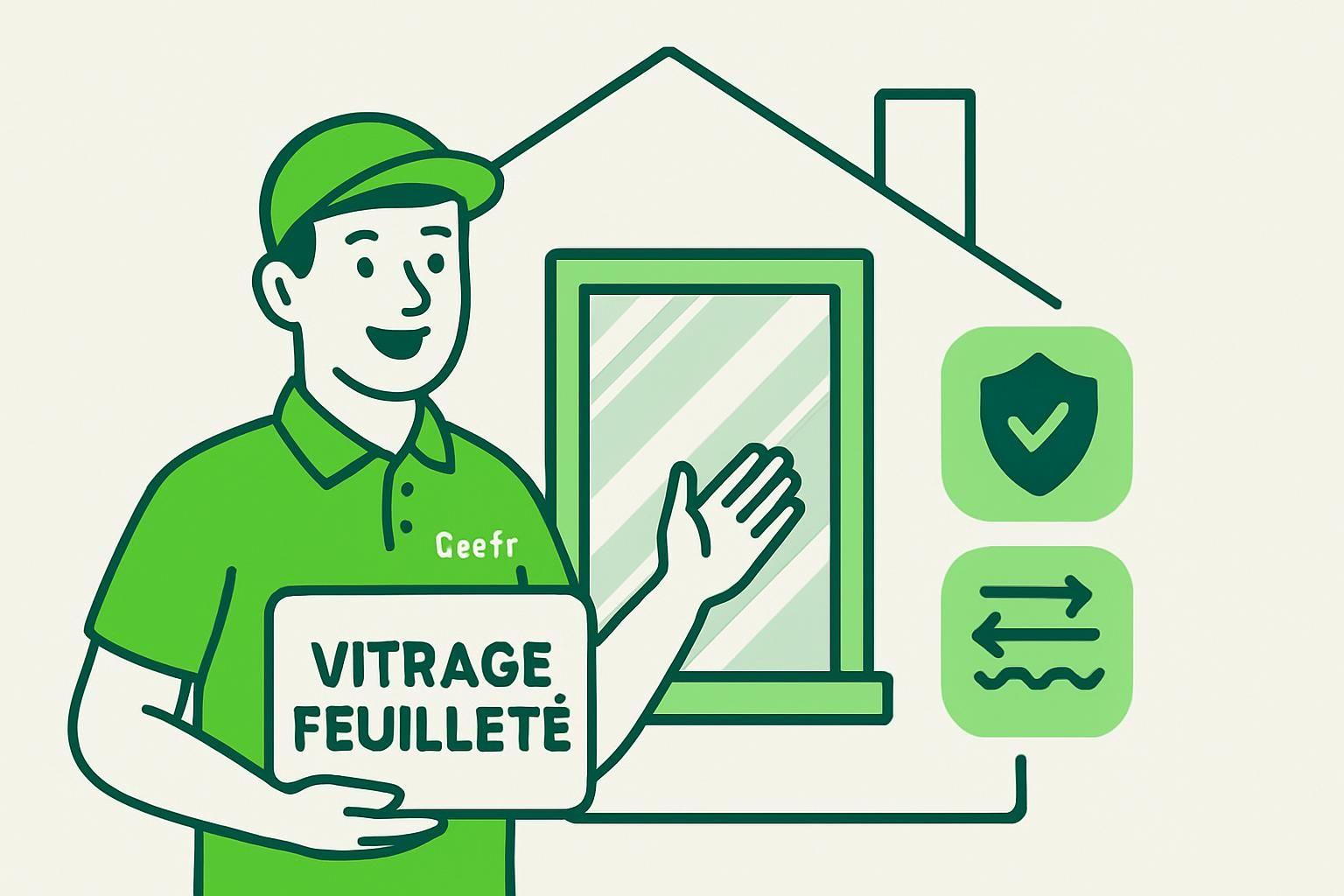 découvrez les avantages du vitrage feuilleté pour renforcer la sécurité de votre maison tout en apportant isolation et protection contre les effractions.