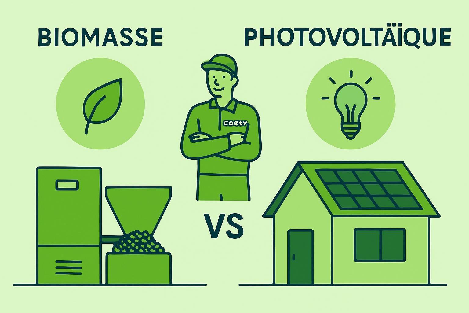 découvrez les différences clés entre la biomasse et le photovoltaïque, deux sources d'énergie renouvelable essentielles pour un avenir durable.