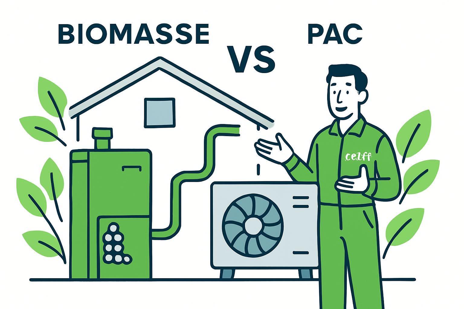 découvrez les avantages et inconvénients de la biomasse et des pompes à chaleur (pac) pour choisir la solution de chauffage la plus adaptée à vos besoins.