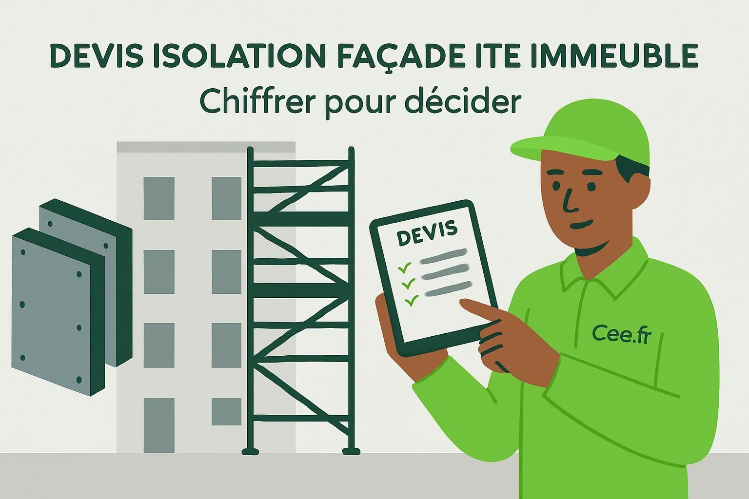 découvrez comment estimer le coût d'un devis pour l'isolation thermique par l'extérieur (ite) de la façade d'un immeuble. conseils pratiques et éléments à prendre en compte pour un budget précis.